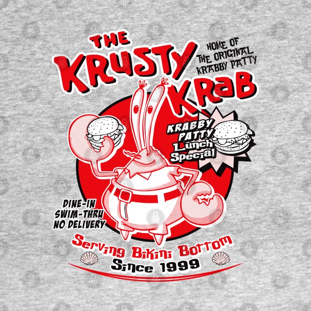 Krusty Krab Poster Special by Alema Art